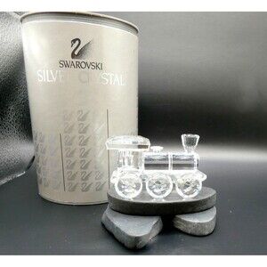 Swarovski Crystal Train Locomotive 7471NR000001 – Retired Collectible w/ Box